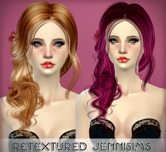 Sims 4 Newseas Rainbow Gate and Samantha hair retextures at Jenni Sims