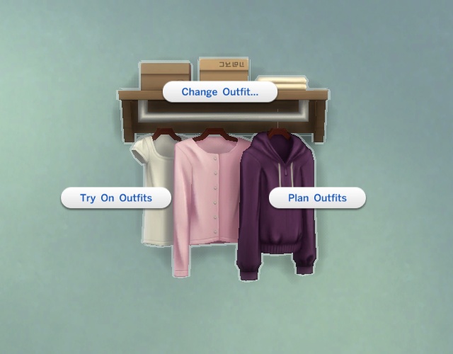 Sims 4 Wall Mounted Dressers by plasticbox at Mod The Sims