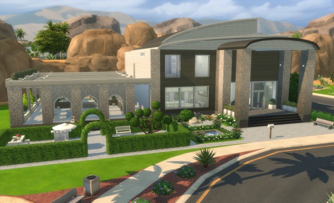 Sims 4 Sweet modern home Alice by erfadk at Mod The Sims