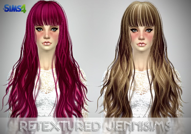 Sims 4 Butterfly Sims hair retextures at Jenni Sims