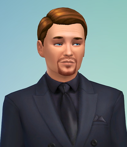 Sims 4 Leonardo DiCaprio by Sim4fun at Sims Fans