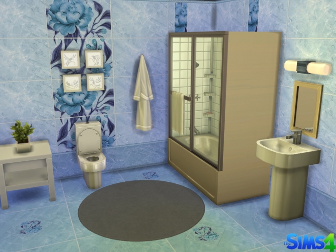 Sims 4 Louise tiles set by Red Queen at ihelensims