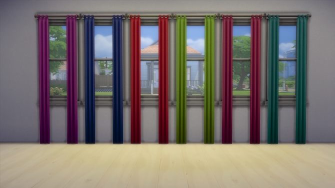 Sims 4 Curtain Recolors by Stephen7859 at Mod The Sims