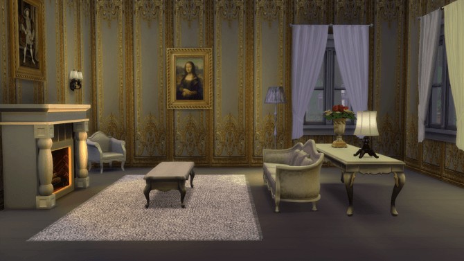 Sims 4 Versailles Set at Meinkatz Creations