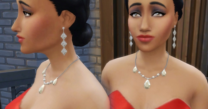 Sims 4 Shiny Earrings at My Stuff