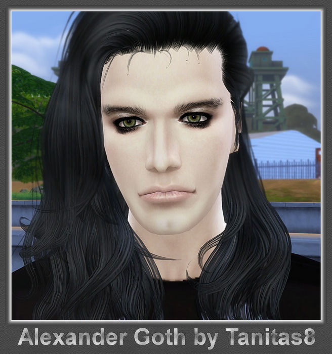 Sims 4 Alexander Goth at Tanitas8 Sims