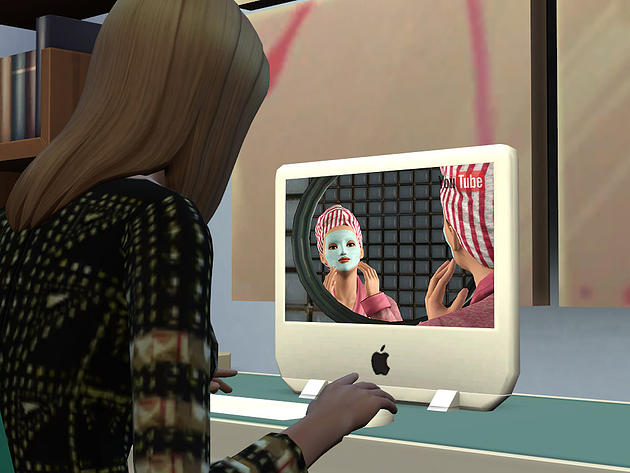 Sims 4 Computer Imac edition at Splay