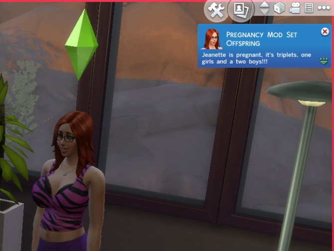 is there a mod to show pregnancy in teens sims 4
