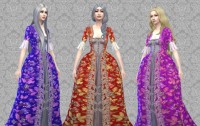 Rococo Dress Conversion by Kiara24 at Mod The Sims