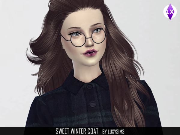 Sims 4 Sweet Winter Coat by LuxySims3 at TSR