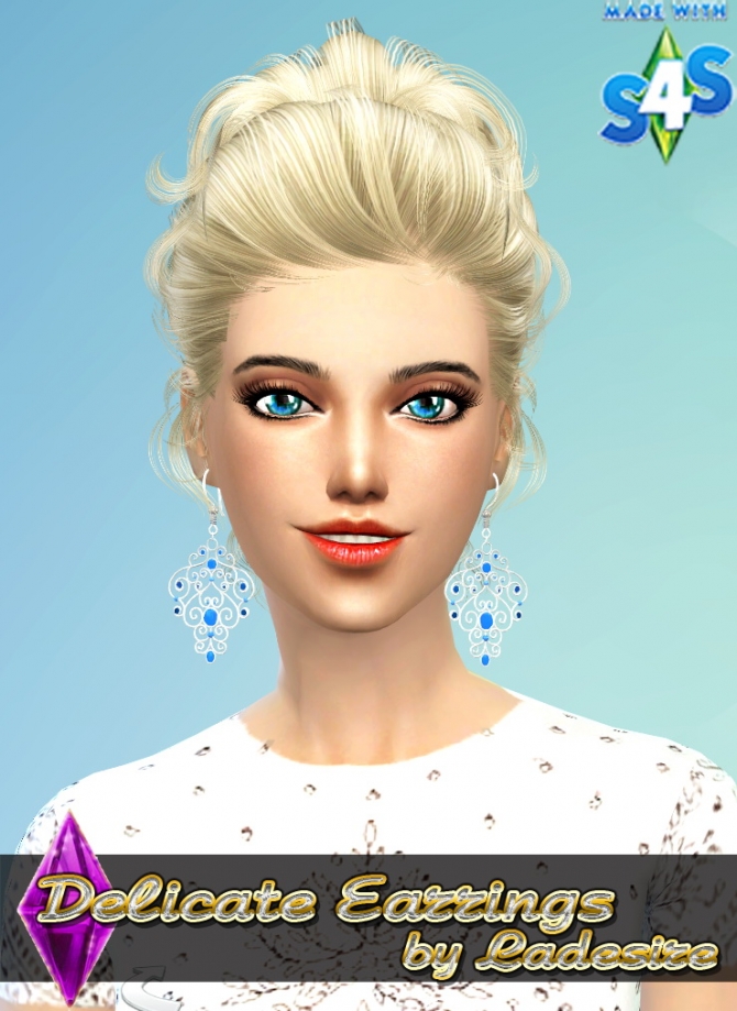 Sims 4 Delicate Earrings at Ladesire