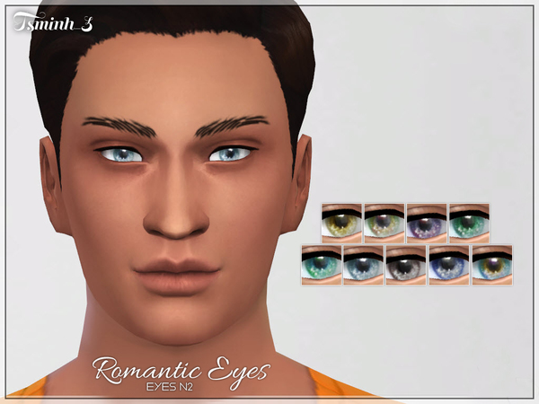 Sims 4 Romantic Eyes by tsminh 3 at TSR