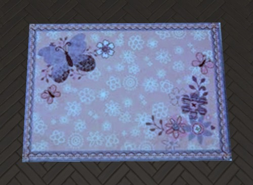 Sims 4 10 Floral Rugs at Amberlyn Designs