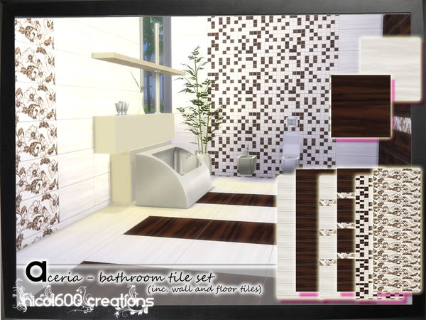 Sims 4 Aceria Tile Set by nicol600 at TSR