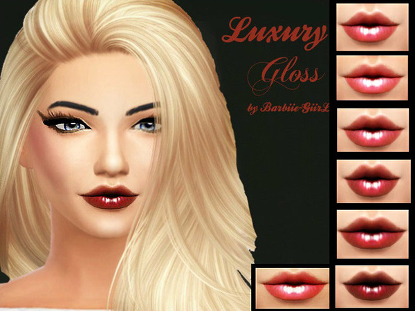 Sims 4 Luxury Gloss by Baarbiie GiirL at TSR