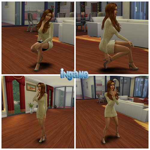 Sims 4 4 in 1 Showtime posepack by Sim4fun at Sims Fans