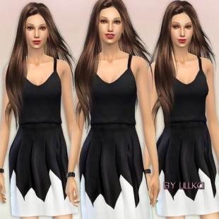 Celestial Dress by Genius666 at TSR » Sims 4 Updates