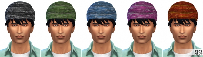 Sims 4 Beanie for Kids & more AF/M Beanie colors at Around the Sims 4