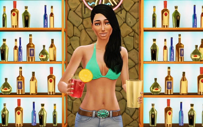 Sims 4 Francesca Rossi by Rany Randolff at ihelensims