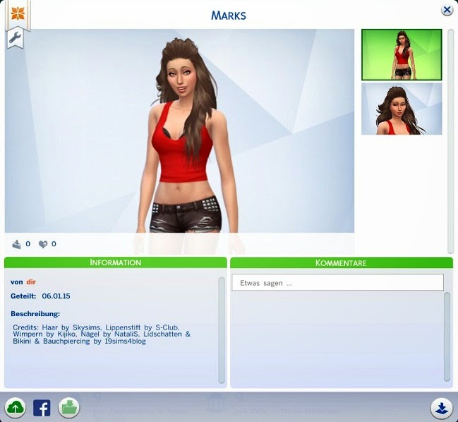 Sims 4 Jolina Marks at 19 Sims 4 Blog