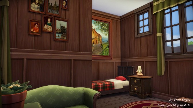 Sims 4 The Weasleys´ house by Julia Engel at Frau Engel
