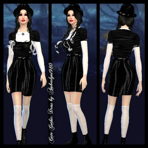 Sims 4 Gothic Set at Amberlyn Designs