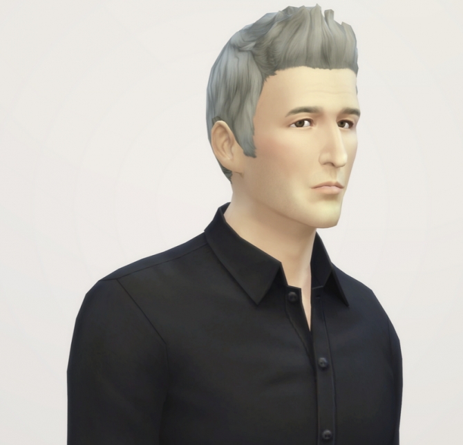 Sims 4 Dreamy flip hair edit at Rusty Nail