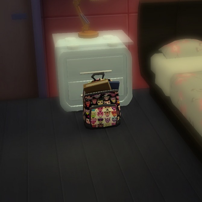 Sims 4 Five New Girly Backpacks by Melons at Mod The Sims