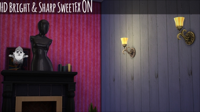 Sims 4 HD Bright & Sharp SweetFX at Let them eat burnt waffles