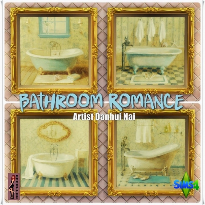 Sims 4 Bathroom Romance Tub & Pictures at Annett’s Sims 4 Welt