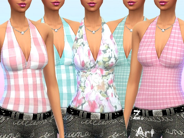 Sims 4 Top Tops by Zuckerschnute20 at TSR