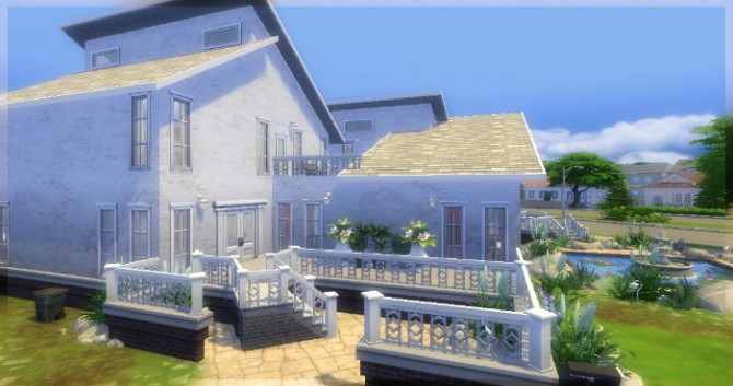Sims 4 Modern Extravaganza house at Dachs Sims