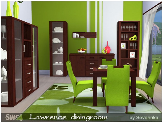 Sims 4 Lawrence diningroom at Sims by Severinka