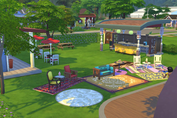 Sims 4 Festival by Satureja at Blacky’s Sims Zoo