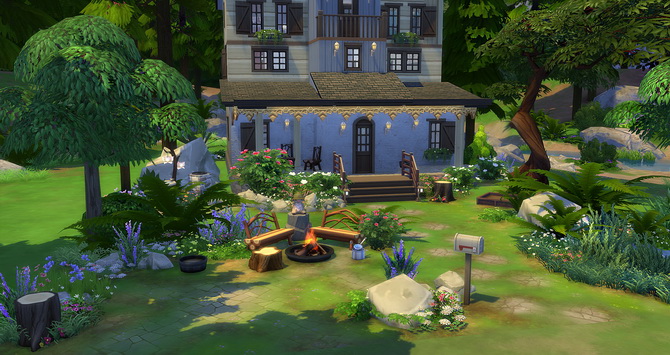 Sims 4 Ellébore house at Studio Sims Creation