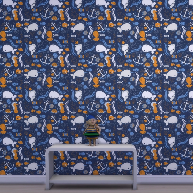 Sims 4 Child’s Play set of 5 wallpapers at Gelly Sims