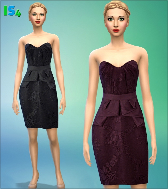 Sims 4 Dress 20 I at Irida Sims4