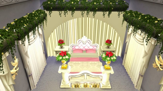 Sims 4 Wedding Night Bedroom at Sanjana sims