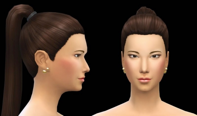 Sims 4 Earring Set 7 by Michaela P. at 19 Sims 4 Blog