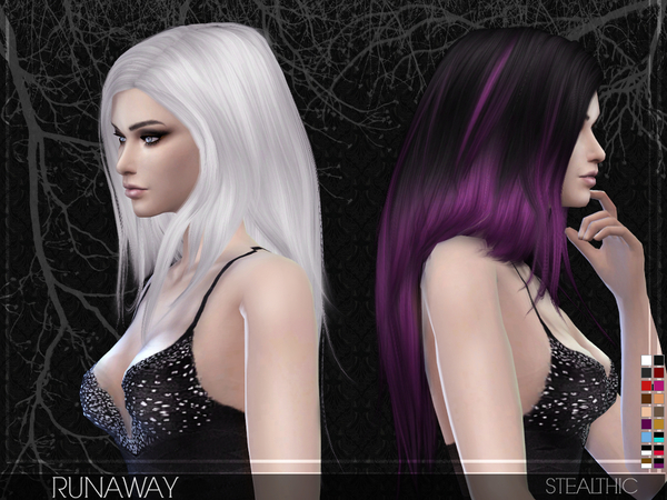 Runaway Female Hair By Stealthic At Tsr Sims 4 Updates