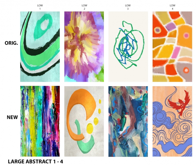 Sims 4 Abstract Paintings Replaced by DaisyTighfield at Mod The Sims