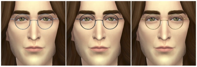 Sims 4 Eyeglasses N6 at Rusty Nail