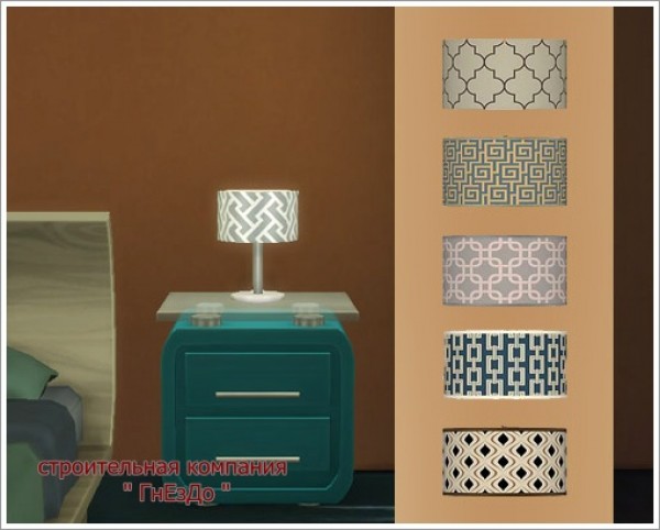 Sims 4 Table Lamp Plug In Chandelier at Sims by Mulena