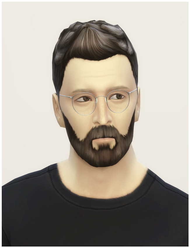 Sims 4 Eyeglasses N3 at Rusty Nail