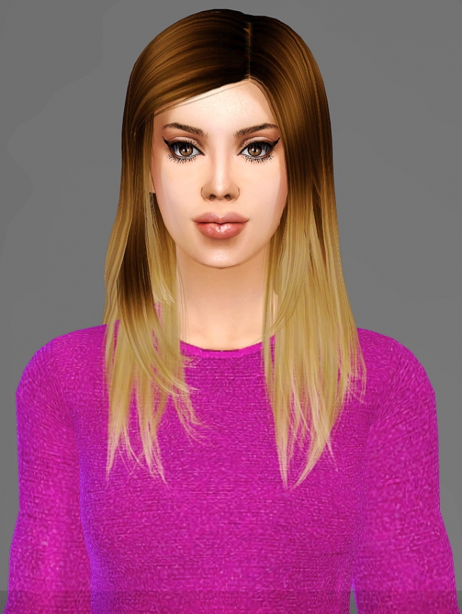 Sims 4 Raonjena 029 hair conversion at Artemis Sims