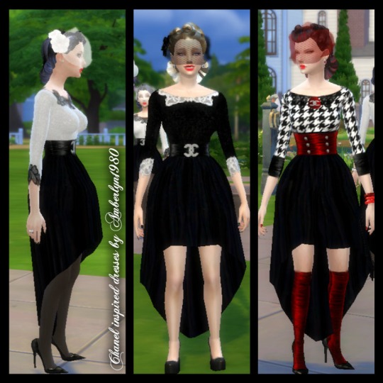 Sims 4 Dress collection part 2 at Amberlyn Designs