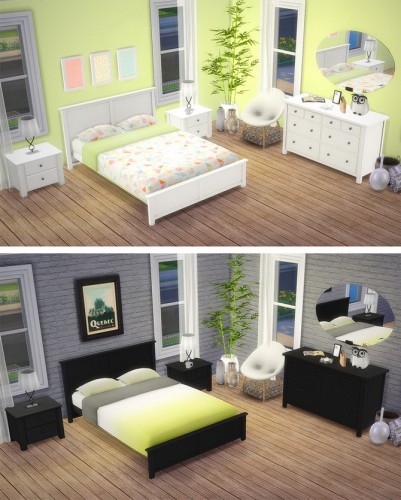 Mel’s Bedroom at Saudade Sims » Sims 4 Updates