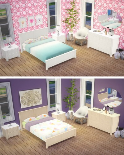 Mel’s Bedroom at Saudade Sims » Sims 4 Updates