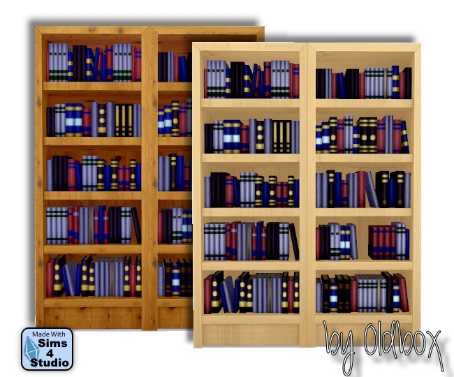 Sims 4 Windows, Doors, Bookcase by Oldbox at All 4 Sims