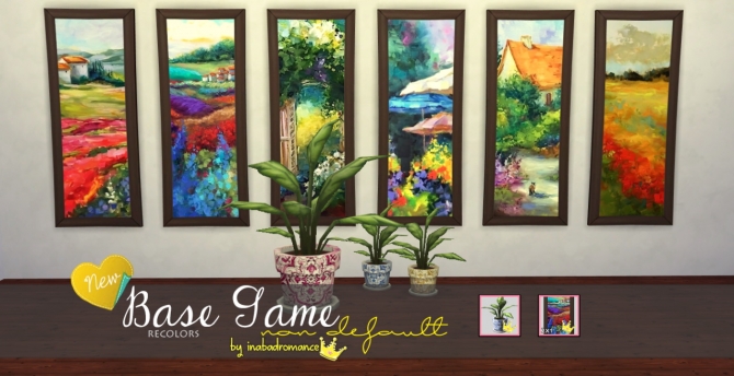 Sims 4 Paintings at In a bad Romance
